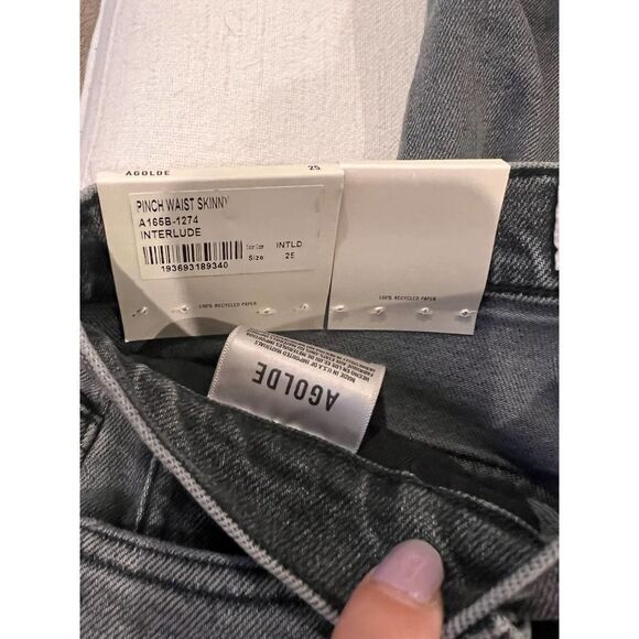 AGOLDE Pinch Waist Skinny in Interlude 25” - Picture 8 of 11